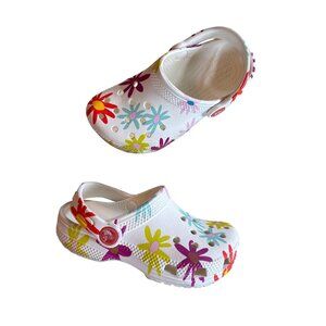 C10 Crocs Kids' Daisy Classic Clog